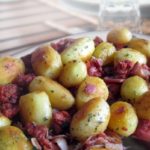potatoes with chorizo ~ papas con chorizo